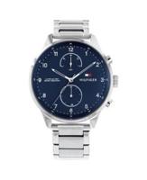 Tommy Hilfiger heren roestvrijstalen armbandhorloge 44 mm - thumbnail