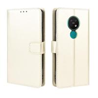 Voor Nokia 7 2/Nokia 6 2 retro Crazy Horse textuur horizontale Flip leergeval met houder & kaartsleuven & fotolijstjes (goud) - thumbnail