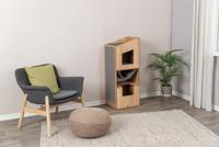 Trixie Cat Tower CityStyle krabpaal bruin/grijs 1 stuk - thumbnail