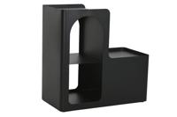 Bijzettafel Home ESPRIT Zwart Metaal 60 x 30 x 60 cm - thumbnail