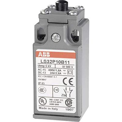 ABB 1SBV010310R1211 LS32P10B11 Eindschakelaar 400 V/AC 1.8 A Plunjer Moment IP65 1 stuk(s) ABB 1SBV010310R1211 LS32P10B11 Eindschakelaar 400 V/AC 1.8 A Plunjer Moment IP65 1 stuk(s)