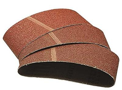 Wolfcraft Textiel schuurband | Korund | K80 | 75 x 533mm | 6 stuks - 3103000