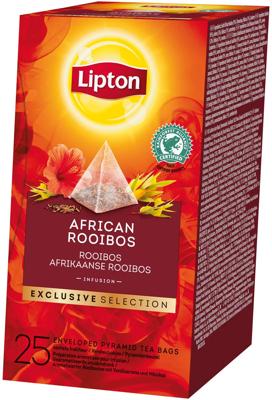 Thee Lipton Exclusive Afrikaanse rooibos 25x2gr