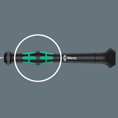 Wera 2054 Elektronica en fijnmechanica Inbusschroevendraaier Sleutelbreedte (metrisch): 1.5 mm Koplengte: 60 mm Afmeting, lengte: 157 mm