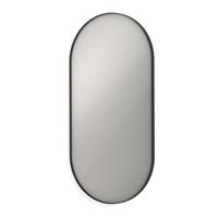 Spiegel INK SP20 Ovaal In Stalen Kader 60 x 4 x 120 cm Mat Zwart - thumbnail