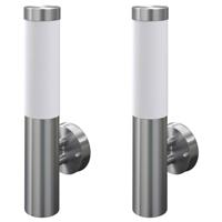 VidaXL Buitenlamp rvs savona (2 stuks) - thumbnail