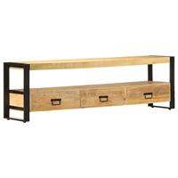 Tv-meubel 150x30x45 cm massief mangohout - thumbnail