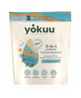 Yokuu 3-in-1 Toilet Bom Thyme & seasalt Yokuu 3-in-1 Toilet Bom Thyme & seasalt