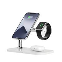 RealPower ChargeAIR Mag Hoofdtelefoons, Smartphone, Smartwatch Wit USB Draadloos opladen Binnen - thumbnail