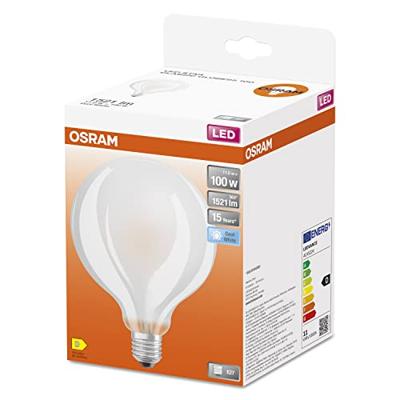 OSRAM HOMELIGHTING 4058075605848 LED-lamp Energielabel D (A - G) E27 Globe 11 W = 100 W Neutraalwit (Ø x l) 95 mm x 135 mm 1 stuk(s) OSRAM HOMELIGHTING 4058075605848 LED-lamp Energielabel D (A - G) E27 Globe 11 W = 100 W Neutraalwit (Ø x l) 95 mm x 135 mm 1 stuk(s)