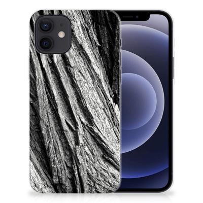 Bumper Hoesje iPhone 12 | 12 Pro (6.1") Boomschors Grijs
