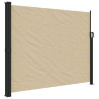 Windscherm uittrekbaar 160x300 cm beige - thumbnail