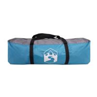 Windscherm camping waterdicht 366x152x152 cm blauw - thumbnail