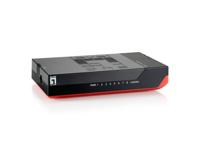 LevelOne GSW-0807 8-Port Gigabit Ethernet Switch 1000Mb/s, Full Duplex, 10/100 Mb/s, Full/Half-Duplex - thumbnail