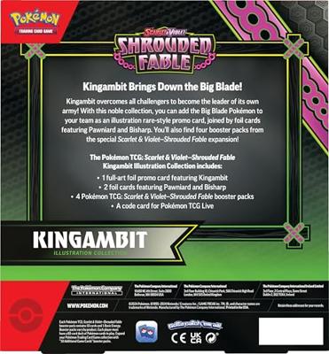 Pokémon Scarlet & Violet Shrouded Fable Illustration Collection Kingambit