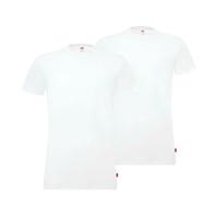 Levi's Men Solid Crew White 2-Pack-L - thumbnail