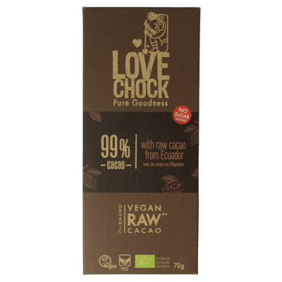Lovechock Extreme Dark 99% Cacao
