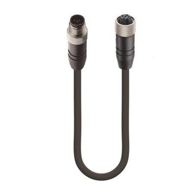 Belden 10966-1 Sensor/actuator dataconnector, geassembleerd M12 Aantal polen (sensoren): 5 Stekker, recht, Bus, recht 2.00 m 1 stuk(s)