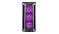 MasterBox MB511 RGB - Midtowermodel - ATX - geen voeding (ATX) - zwart - USB/Audio - thumbnail