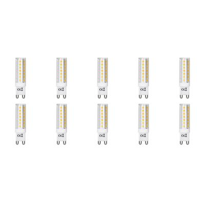 LED Lamp 10 Pack - Aigi - G9 Fitting - 4.8W - Warm Wit 3000K | Vervangt 40W