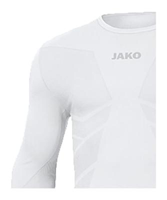 JAKO 6455 Longsleeve Comfort 2.0 - Wit - S