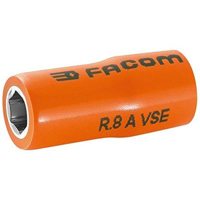 Facom geïsoleerde dop 1/4" 8mm - R.8AVSE