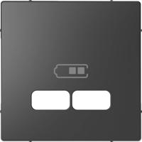 Merten MEG4367-6034 Afdekking System Design Antraciet 1 stuk(s) - thumbnail