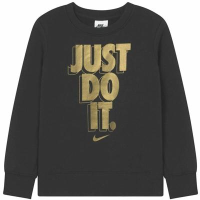Kindersweater zonder Capuchon Nike Gifting Zwart - Maat: 6-7 jaar
