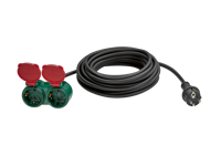 PARKSIDE Verlengsnoer 10 m IP44 (2-weg verlengkabel) - thumbnail
