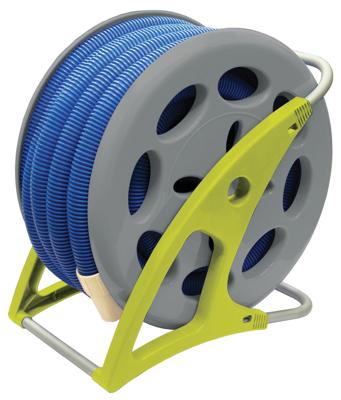 Haspel voor stofzuigerslang zwembad Haspel voor stofzuigerslang zwembad