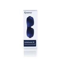 Slaapmasker blauw geweven - thumbnail