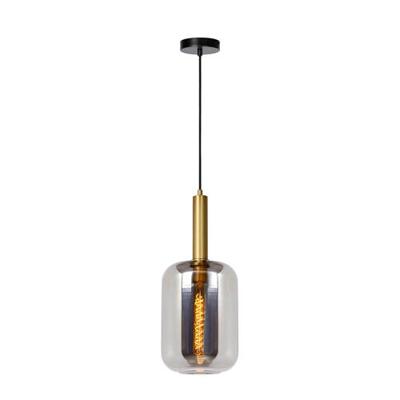 Lucide JOANET - Hanglamp - Ø 22 cm - 1xE27 - Fumé