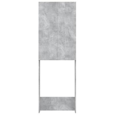 Wasmachinekast 64x25,5x190 cm betongrijs - thumbnail