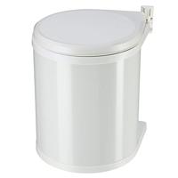 Hailo 3555-001 Compact-Box M Prullenbak 15L Wit - thumbnail