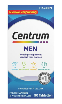 Centrum Men Multivitaminen Tabletten 90st