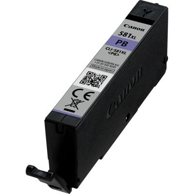 Canon inktcartridge CLI-581PB XL, 505 foto's, OEM 2053C001, photo blue Canon inktcartridge CLI-581PB XL, 505 foto's, OEM 2053C001, photo blue