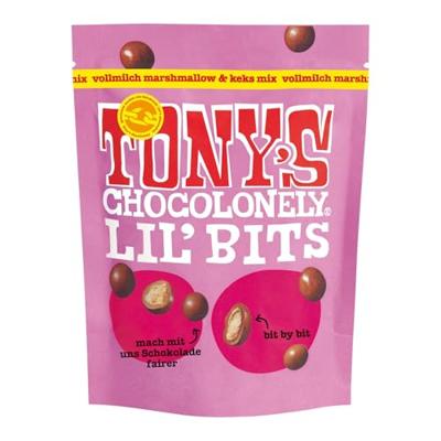 Tony&apos;s Chocolonely - Lil'Bits Melk marshmallow & biscuit mix - 8x 120g