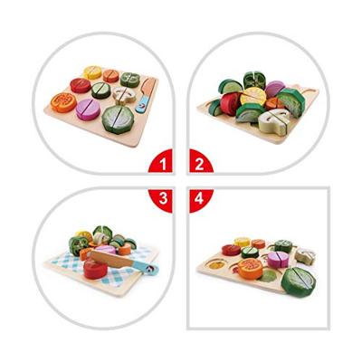 Classic World world houten snijgroente, 20dlg.