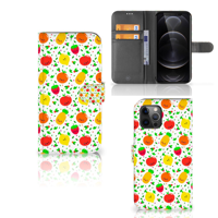 Apple iPhone 12 Pro Max Book Cover Fruits - thumbnail