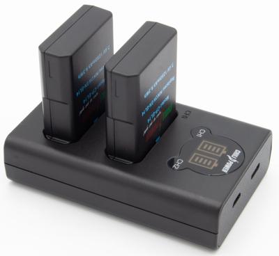 ChiliPower EN-EL14 Nikon USB Duo Kit - Camera accu set ChiliPower EN-EL14 Nikon USB Duo Kit - Camera accu set