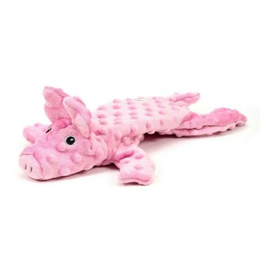 Knuffel voor honden Gloria Dogmonsters Roze 100 % polyester Varken 34 x 9 cm
