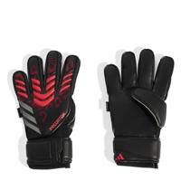adidas Predator Match Fingersave Keepershandschoenen Zwart Rood Grijs - thumbnail