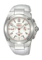 Horlogeband Seiko SRW891P1.7T11-0BC0 / SPORTURA Leder Wit 12mm - thumbnail
