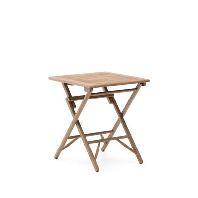Kave Home Inklapbare Bistrotafel 'Dandara' Acaciahout, 66 x 66cm