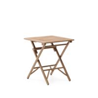 Kave Home Inklapbare Bistrotafel 'Dandara' Acaciahout, 66 x 66cm - thumbnail