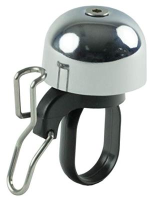 Widek bel paperclip mini koper brass chroom op kaart 4471