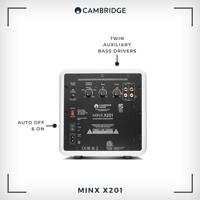 Cambridge Audio: MINX X201 Subwoofer - Wit - thumbnail