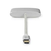 3-in-1 USB 3.0-Adapterkabel | Verguld 0,2 m | USB C Male naar USB C Female/USB-A Female/VGA Female | Voor Aansluiten van een Monitor en 2 USB-Apparaten - thumbnail