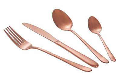 Buccan - Bestekset - London - 24 delig - Rosegoud Buccan - Bestekset - London - 24 delig - Rosegoud