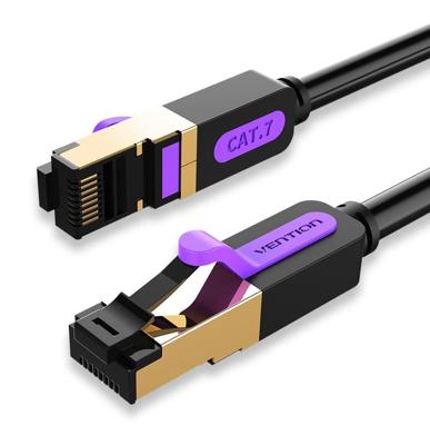 Cat7 FTP kabel Vention ICDBI Zwart 3 m